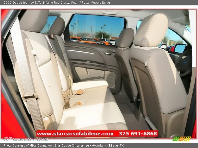 Inferno Red Crystal Pearl / Pastel Pebble Beige 2009 Dodge Journey SXT