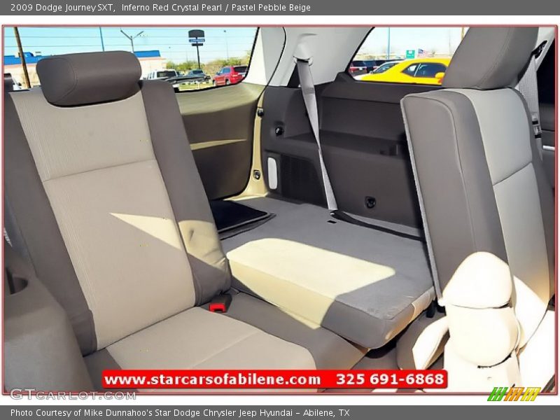 Inferno Red Crystal Pearl / Pastel Pebble Beige 2009 Dodge Journey SXT