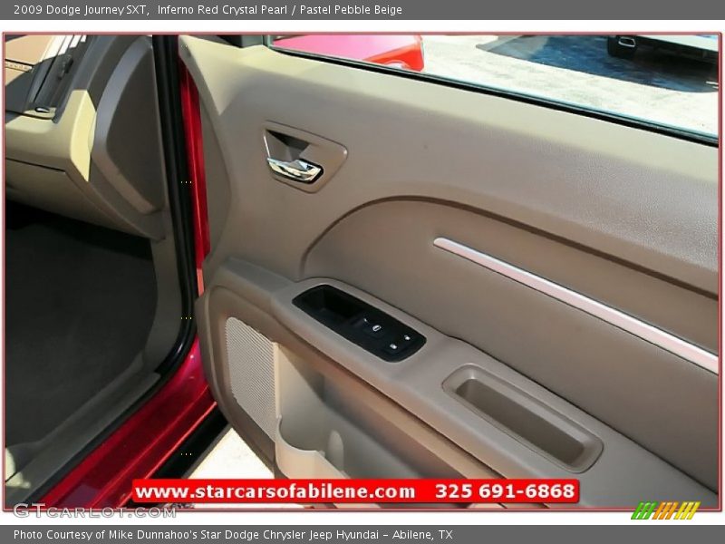 Inferno Red Crystal Pearl / Pastel Pebble Beige 2009 Dodge Journey SXT