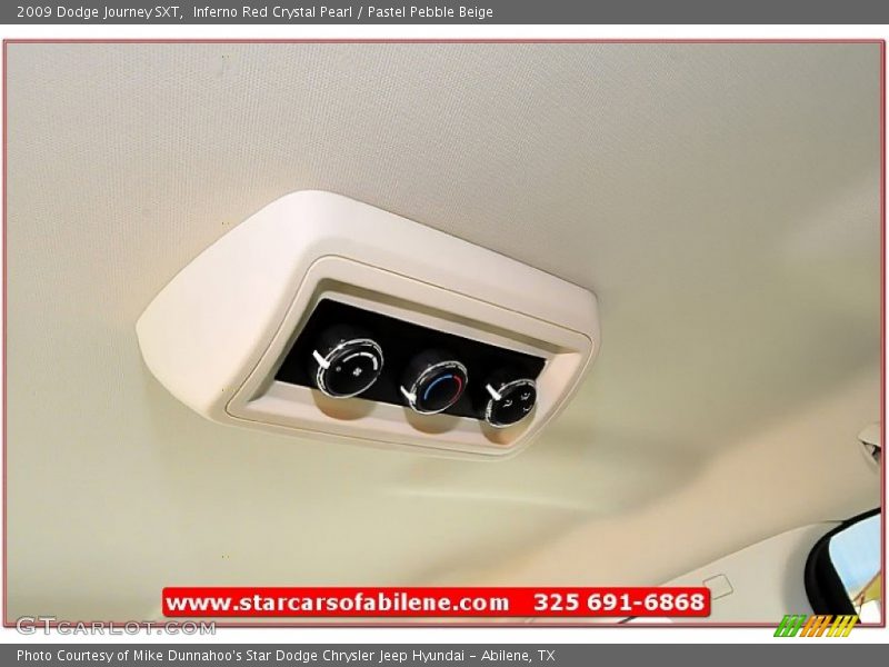 Inferno Red Crystal Pearl / Pastel Pebble Beige 2009 Dodge Journey SXT