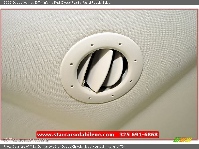 Inferno Red Crystal Pearl / Pastel Pebble Beige 2009 Dodge Journey SXT