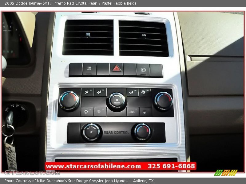 Inferno Red Crystal Pearl / Pastel Pebble Beige 2009 Dodge Journey SXT