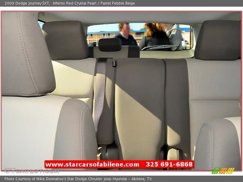 Inferno Red Crystal Pearl / Pastel Pebble Beige 2009 Dodge Journey SXT