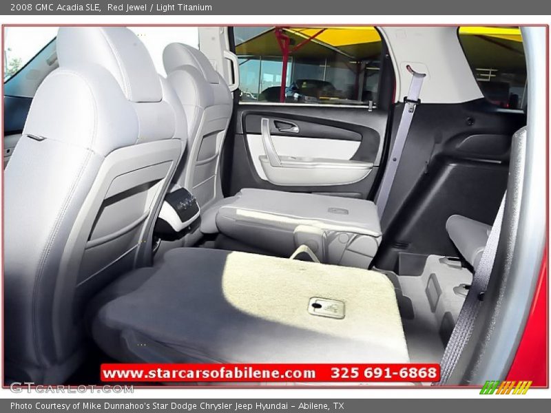 Red Jewel / Light Titanium 2008 GMC Acadia SLE