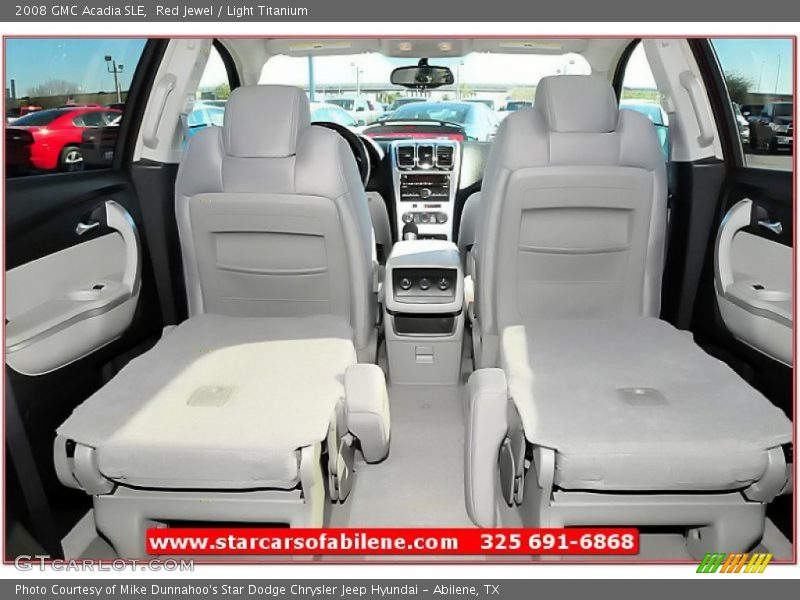 Red Jewel / Light Titanium 2008 GMC Acadia SLE