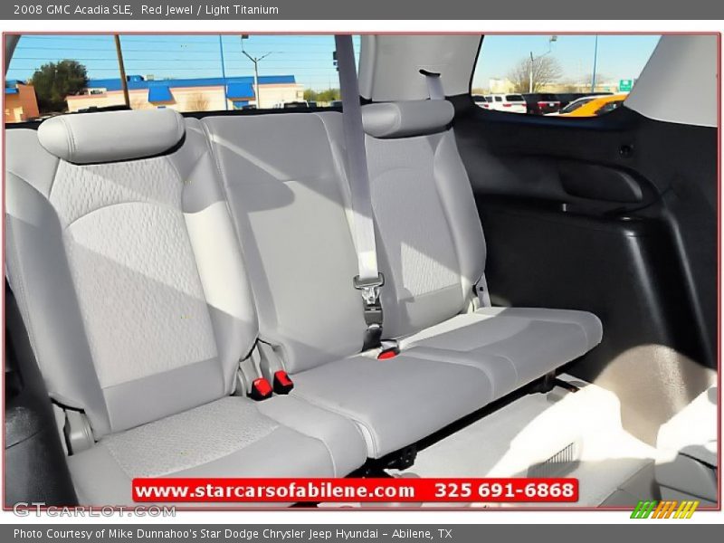 Red Jewel / Light Titanium 2008 GMC Acadia SLE