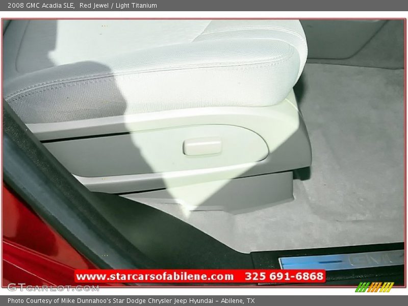Red Jewel / Light Titanium 2008 GMC Acadia SLE