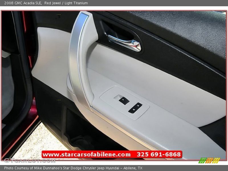 Red Jewel / Light Titanium 2008 GMC Acadia SLE