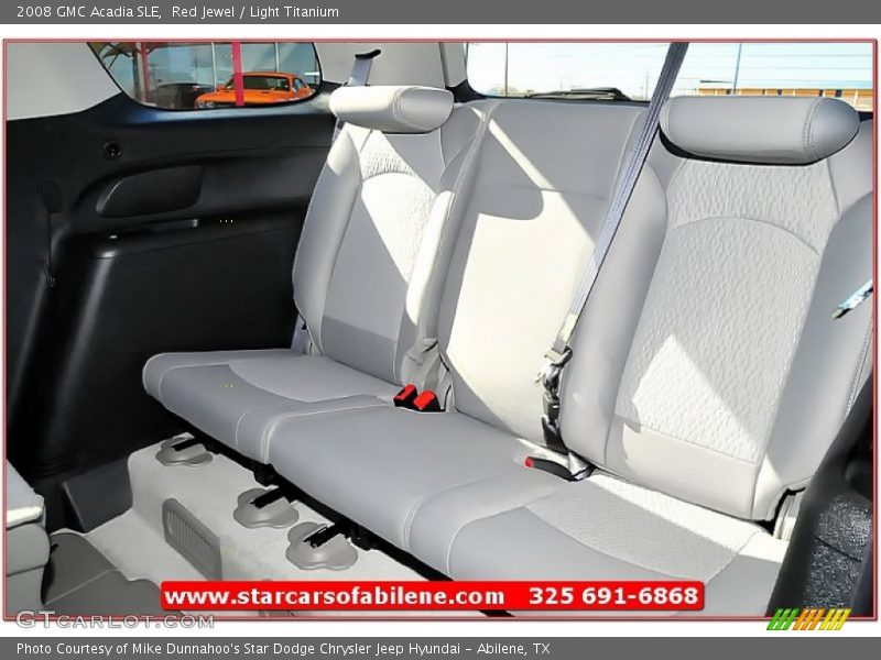 Red Jewel / Light Titanium 2008 GMC Acadia SLE