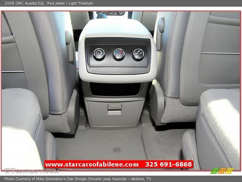 Red Jewel / Light Titanium 2008 GMC Acadia SLE
