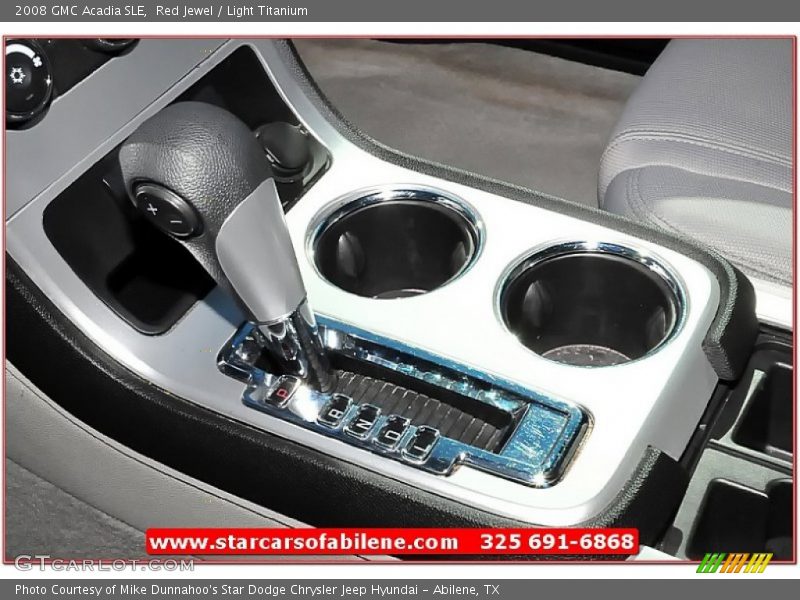 Red Jewel / Light Titanium 2008 GMC Acadia SLE