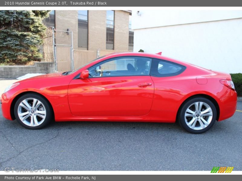 Tsukuba Red / Black 2010 Hyundai Genesis Coupe 2.0T