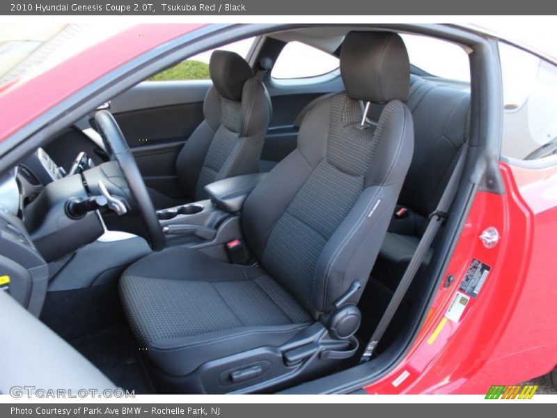 Front Seat of 2010 Genesis Coupe 2.0T