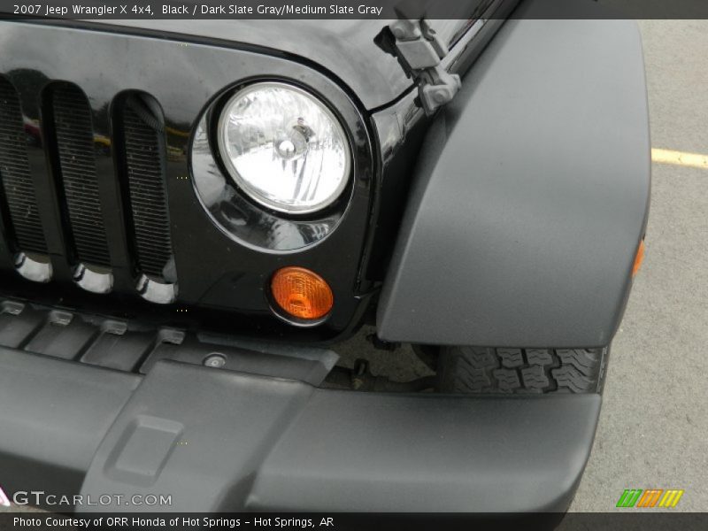 Black / Dark Slate Gray/Medium Slate Gray 2007 Jeep Wrangler X 4x4