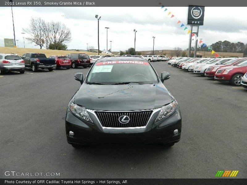 Smokey Granite Mica / Black 2011 Lexus RX 350