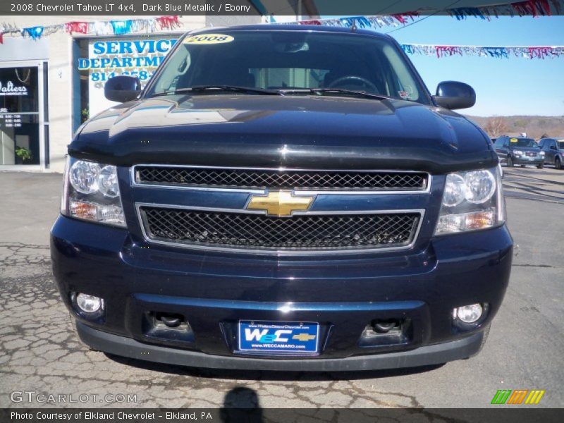 Dark Blue Metallic / Ebony 2008 Chevrolet Tahoe LT 4x4