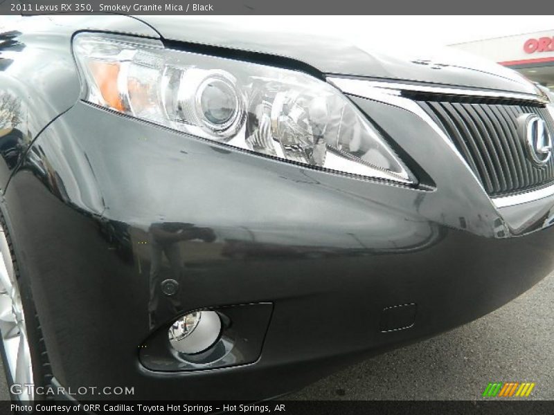 Smokey Granite Mica / Black 2011 Lexus RX 350