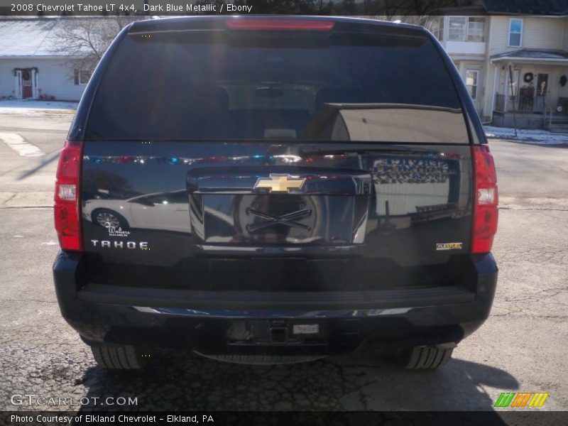 Dark Blue Metallic / Ebony 2008 Chevrolet Tahoe LT 4x4