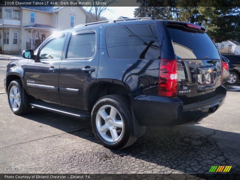 Dark Blue Metallic / Ebony 2008 Chevrolet Tahoe LT 4x4