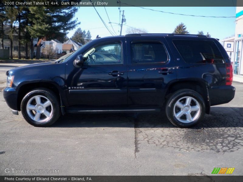 Dark Blue Metallic / Ebony 2008 Chevrolet Tahoe LT 4x4