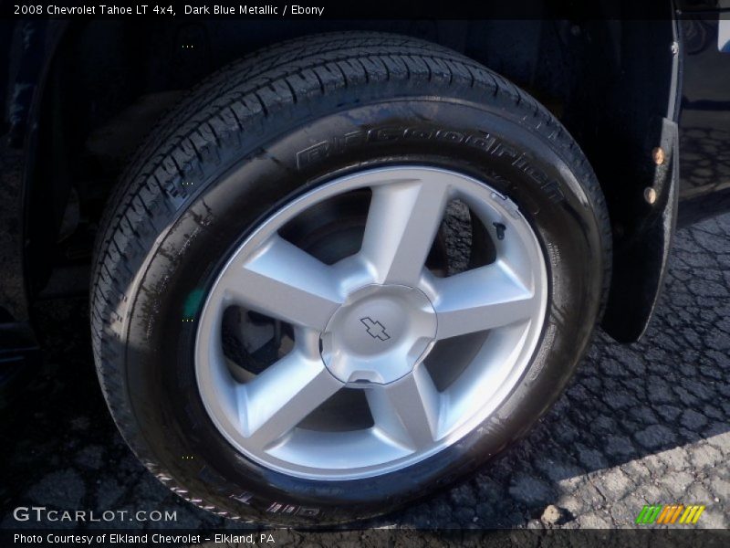 Dark Blue Metallic / Ebony 2008 Chevrolet Tahoe LT 4x4
