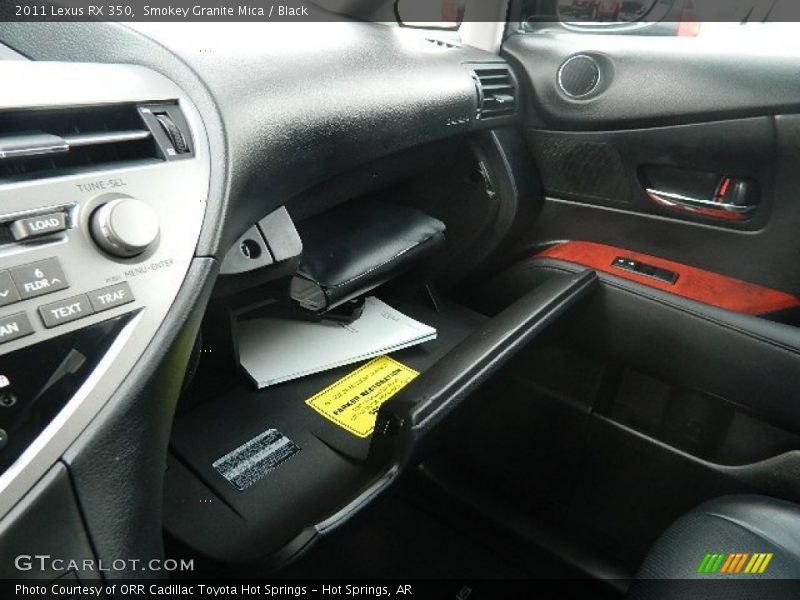 Smokey Granite Mica / Black 2011 Lexus RX 350