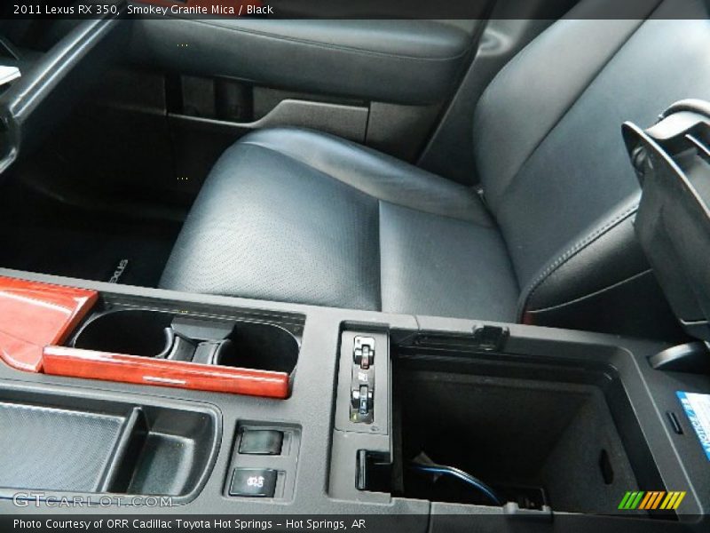 Smokey Granite Mica / Black 2011 Lexus RX 350