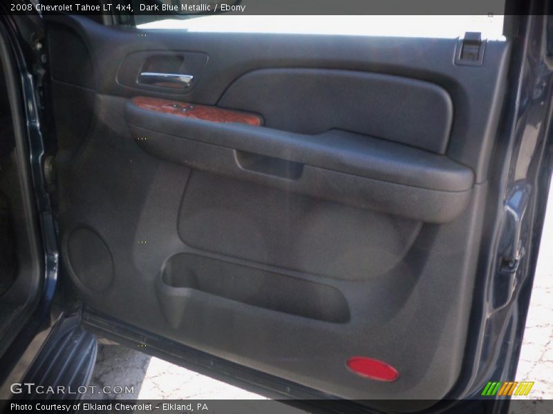 Dark Blue Metallic / Ebony 2008 Chevrolet Tahoe LT 4x4