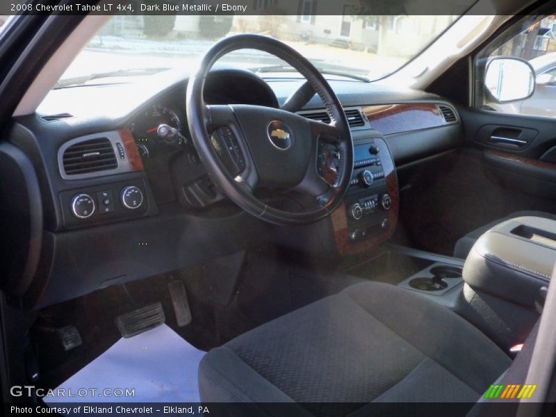 Dark Blue Metallic / Ebony 2008 Chevrolet Tahoe LT 4x4