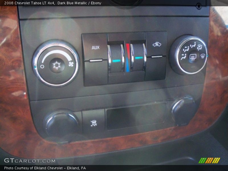 Dark Blue Metallic / Ebony 2008 Chevrolet Tahoe LT 4x4