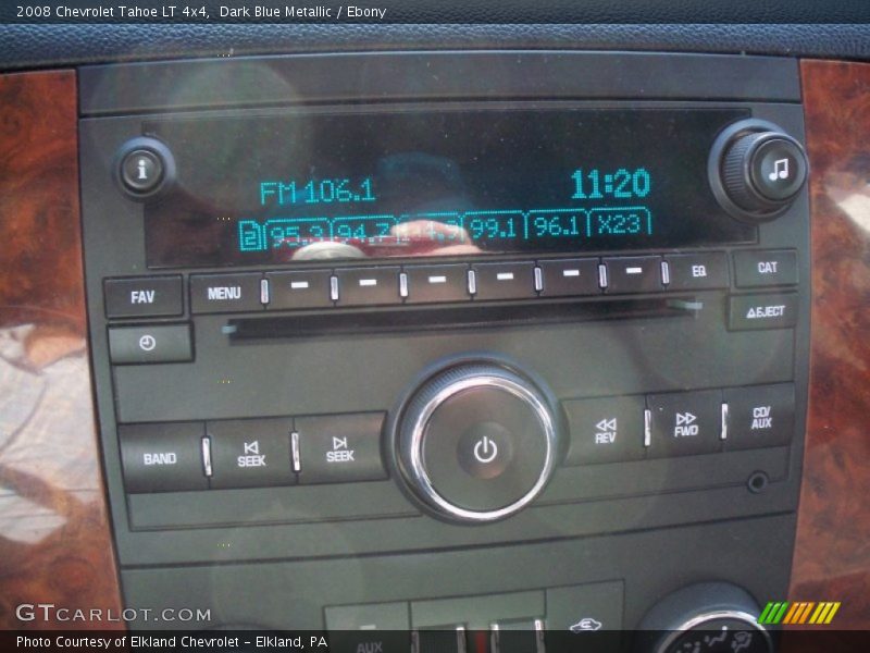 Dark Blue Metallic / Ebony 2008 Chevrolet Tahoe LT 4x4