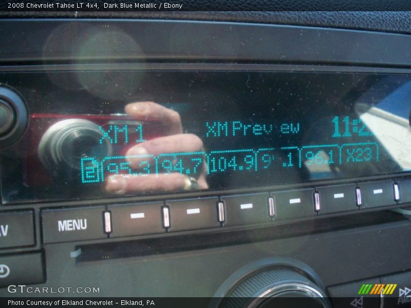 Dark Blue Metallic / Ebony 2008 Chevrolet Tahoe LT 4x4