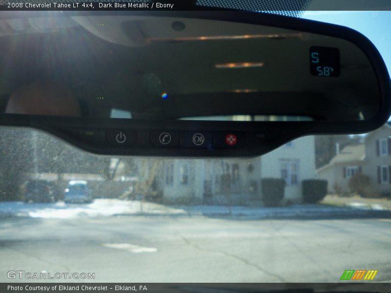 Dark Blue Metallic / Ebony 2008 Chevrolet Tahoe LT 4x4