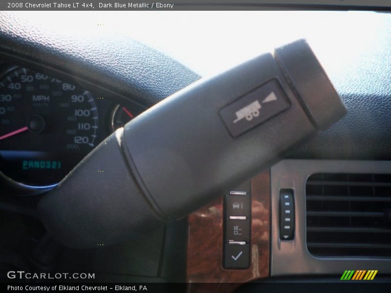 Dark Blue Metallic / Ebony 2008 Chevrolet Tahoe LT 4x4