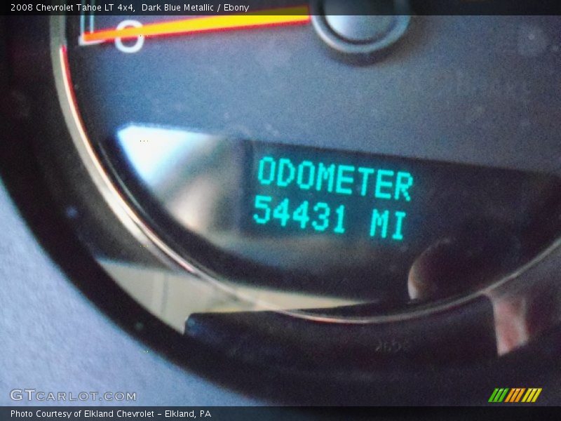 Dark Blue Metallic / Ebony 2008 Chevrolet Tahoe LT 4x4