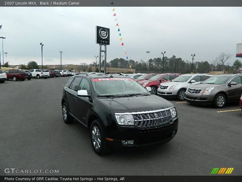 Black / Medium Camel 2007 Lincoln MKX