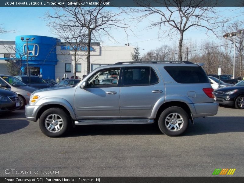 Silver Sky Metallic / Oak 2004 Toyota Sequoia Limited 4x4