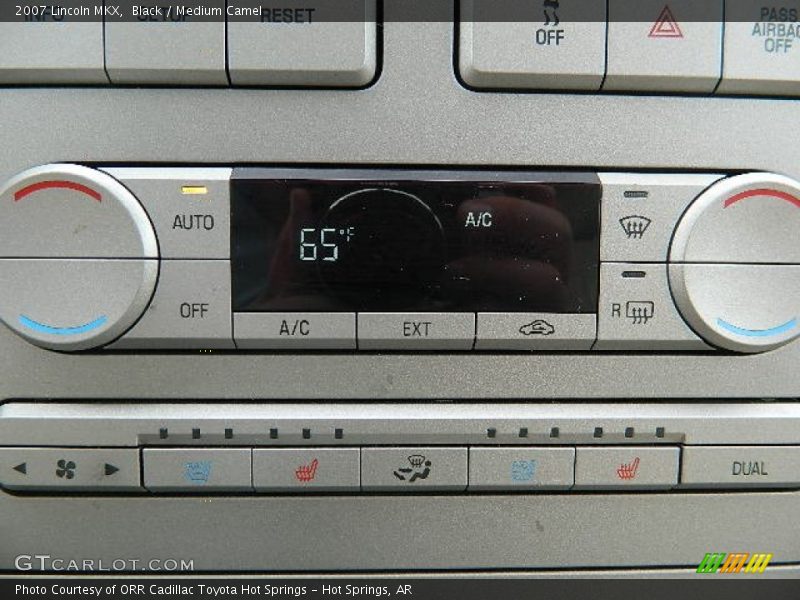 Black / Medium Camel 2007 Lincoln MKX