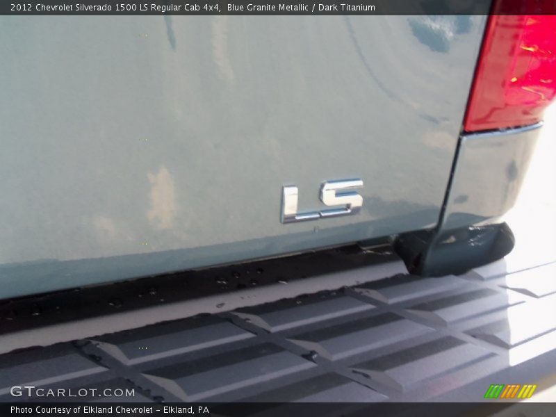 Blue Granite Metallic / Dark Titanium 2012 Chevrolet Silverado 1500 LS Regular Cab 4x4