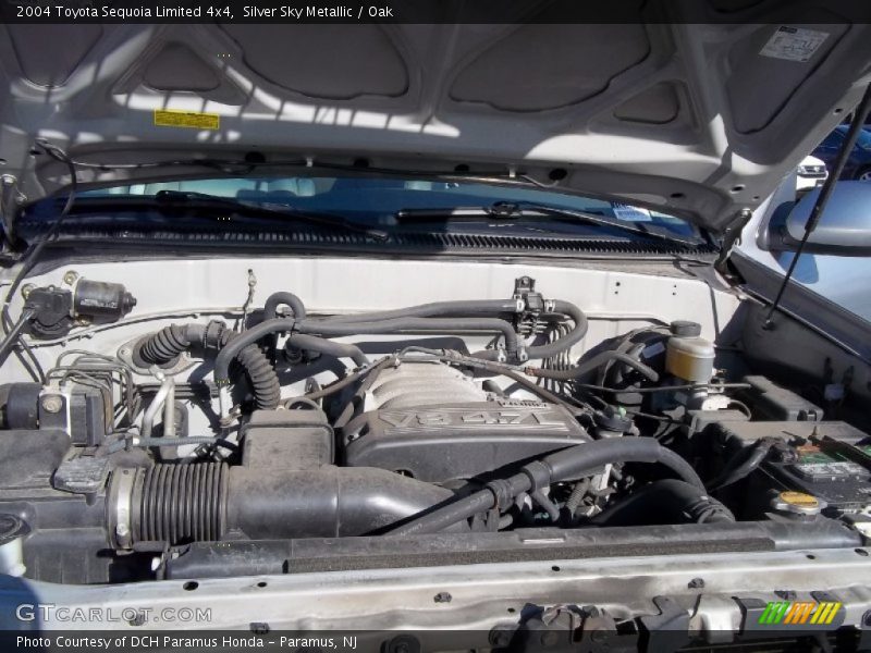 Silver Sky Metallic / Oak 2004 Toyota Sequoia Limited 4x4