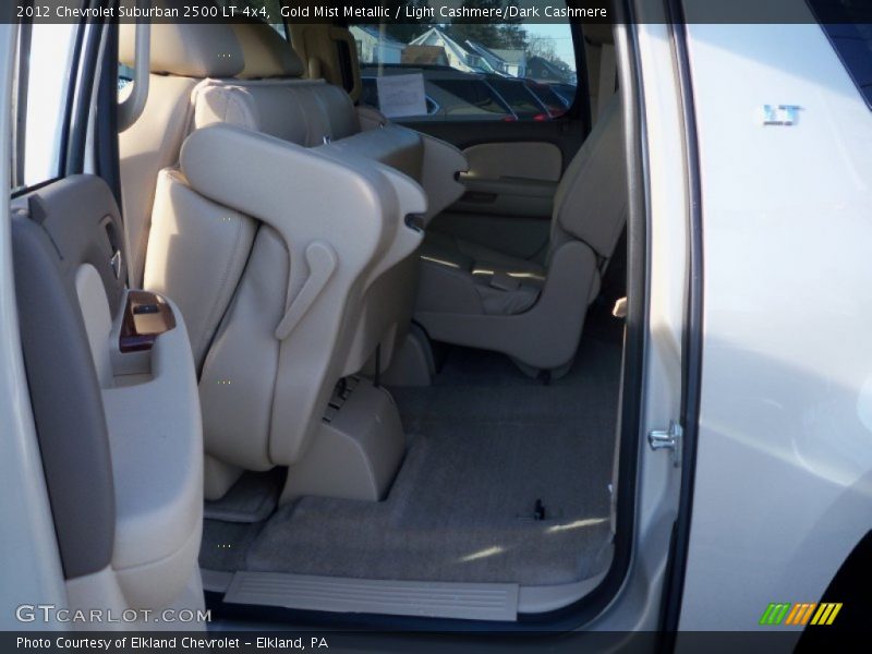 Gold Mist Metallic / Light Cashmere/Dark Cashmere 2012 Chevrolet Suburban 2500 LT 4x4