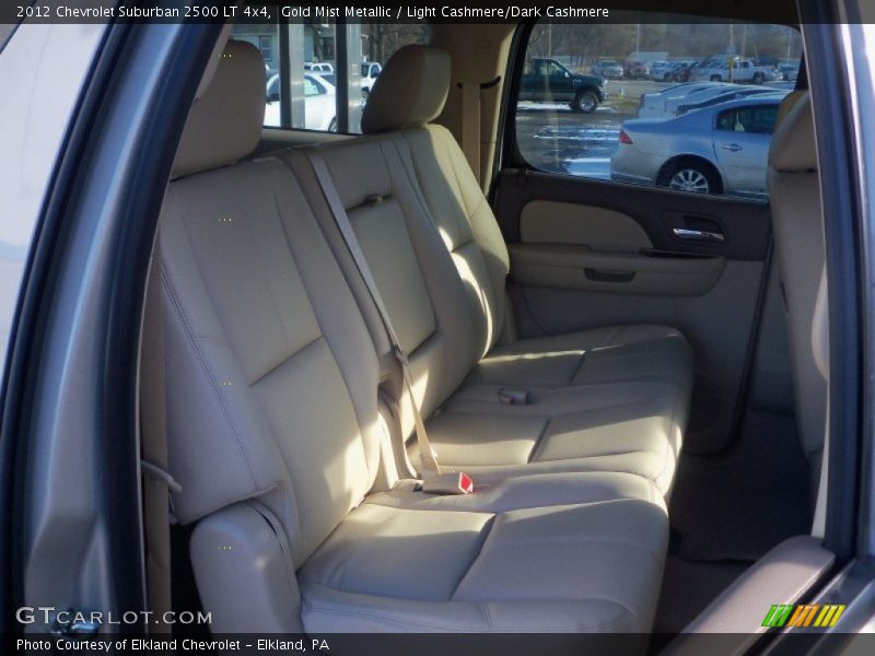 Gold Mist Metallic / Light Cashmere/Dark Cashmere 2012 Chevrolet Suburban 2500 LT 4x4