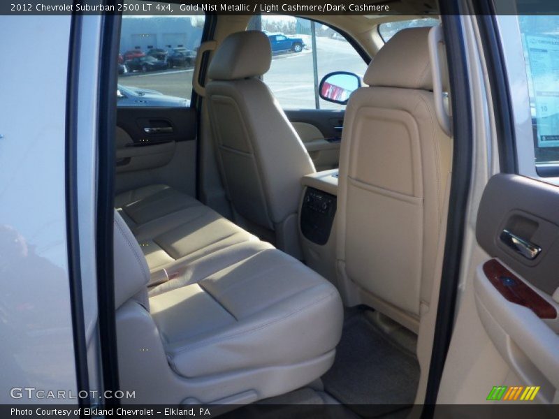 Gold Mist Metallic / Light Cashmere/Dark Cashmere 2012 Chevrolet Suburban 2500 LT 4x4