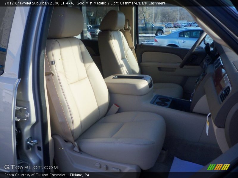 Gold Mist Metallic / Light Cashmere/Dark Cashmere 2012 Chevrolet Suburban 2500 LT 4x4