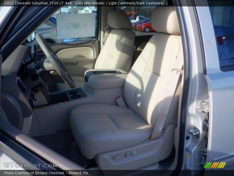 Gold Mist Metallic / Light Cashmere/Dark Cashmere 2012 Chevrolet Suburban 2500 LT 4x4
