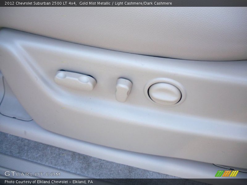 Gold Mist Metallic / Light Cashmere/Dark Cashmere 2012 Chevrolet Suburban 2500 LT 4x4