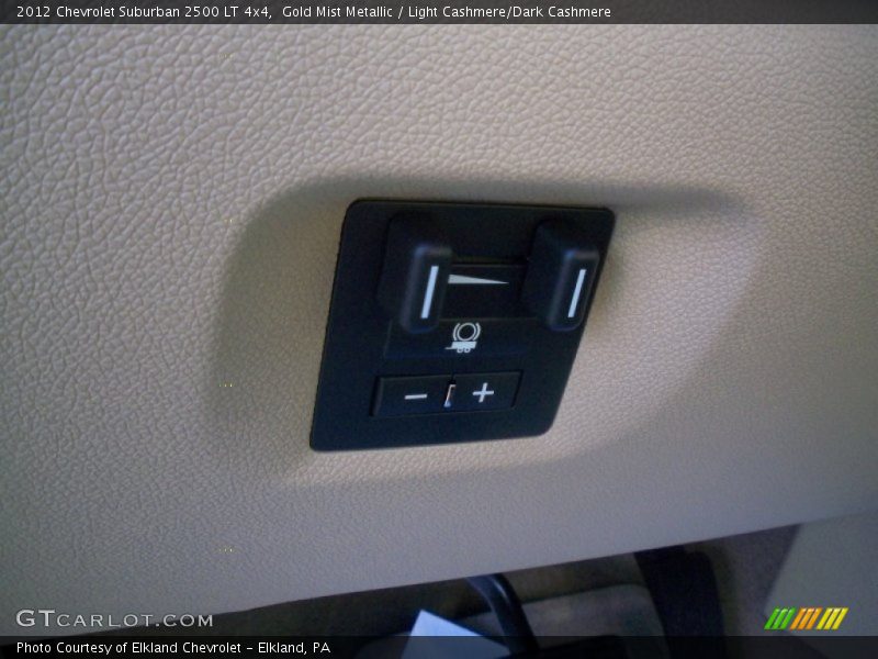 Gold Mist Metallic / Light Cashmere/Dark Cashmere 2012 Chevrolet Suburban 2500 LT 4x4
