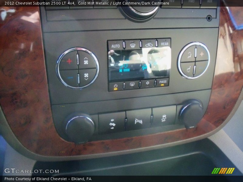 Gold Mist Metallic / Light Cashmere/Dark Cashmere 2012 Chevrolet Suburban 2500 LT 4x4