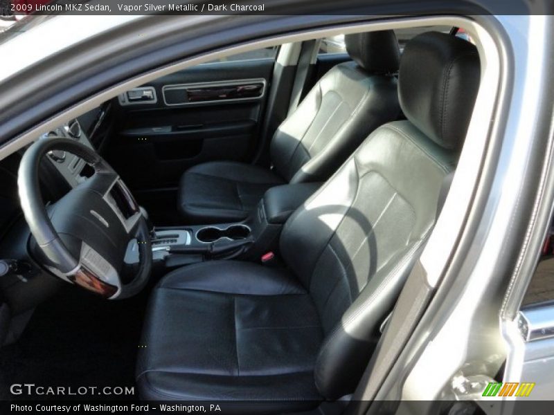 Vapor Silver Metallic / Dark Charcoal 2009 Lincoln MKZ Sedan