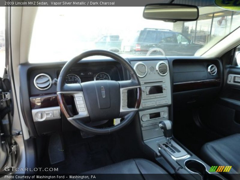 Vapor Silver Metallic / Dark Charcoal 2009 Lincoln MKZ Sedan